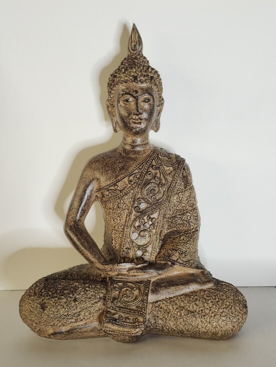 Other - Thai Buddha Statue Lightweight Decorative Modern Gold Multicolor Small